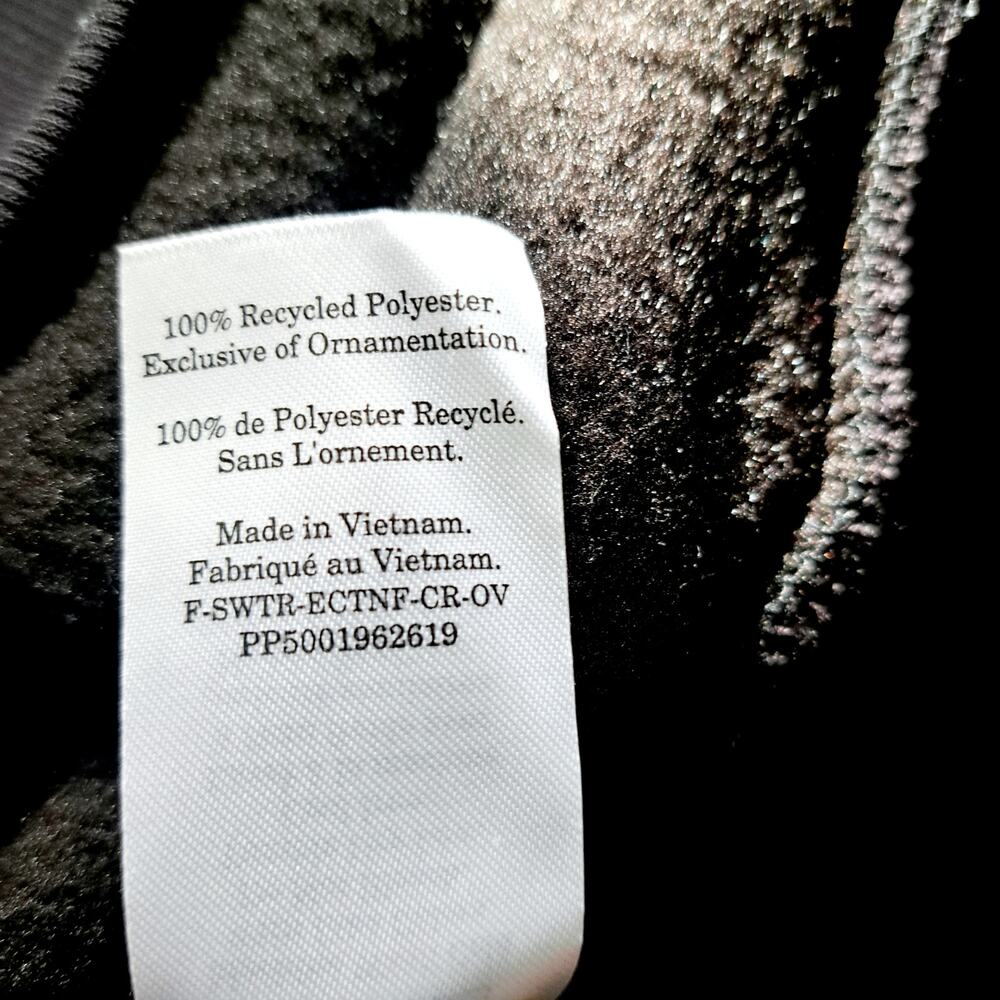 Everlane The ReNew Fleece Oversized Crew Sz M - Picture 5 of 10
